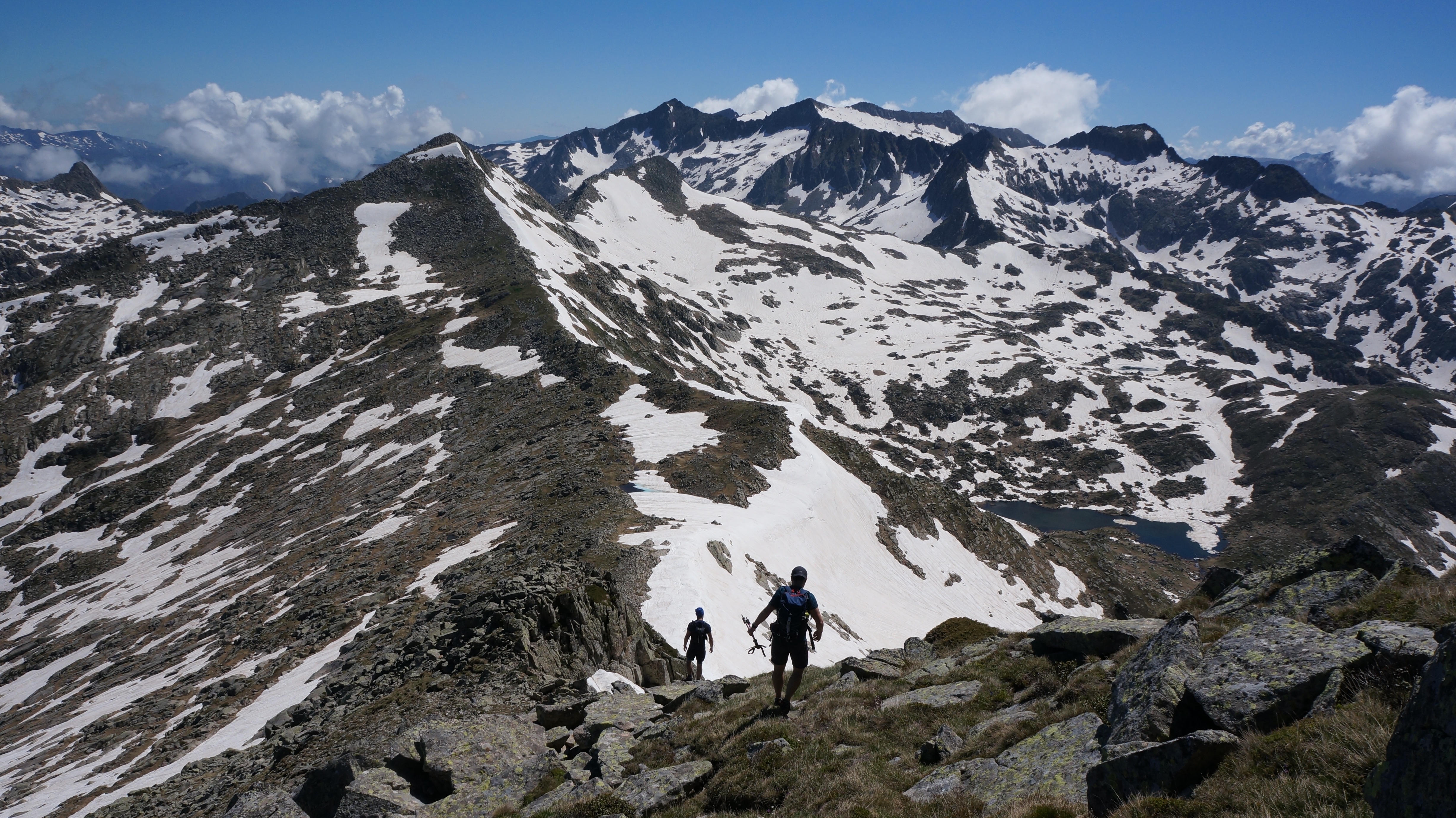 Pic de Couillac (2601 m) par le cirque de Cagateille