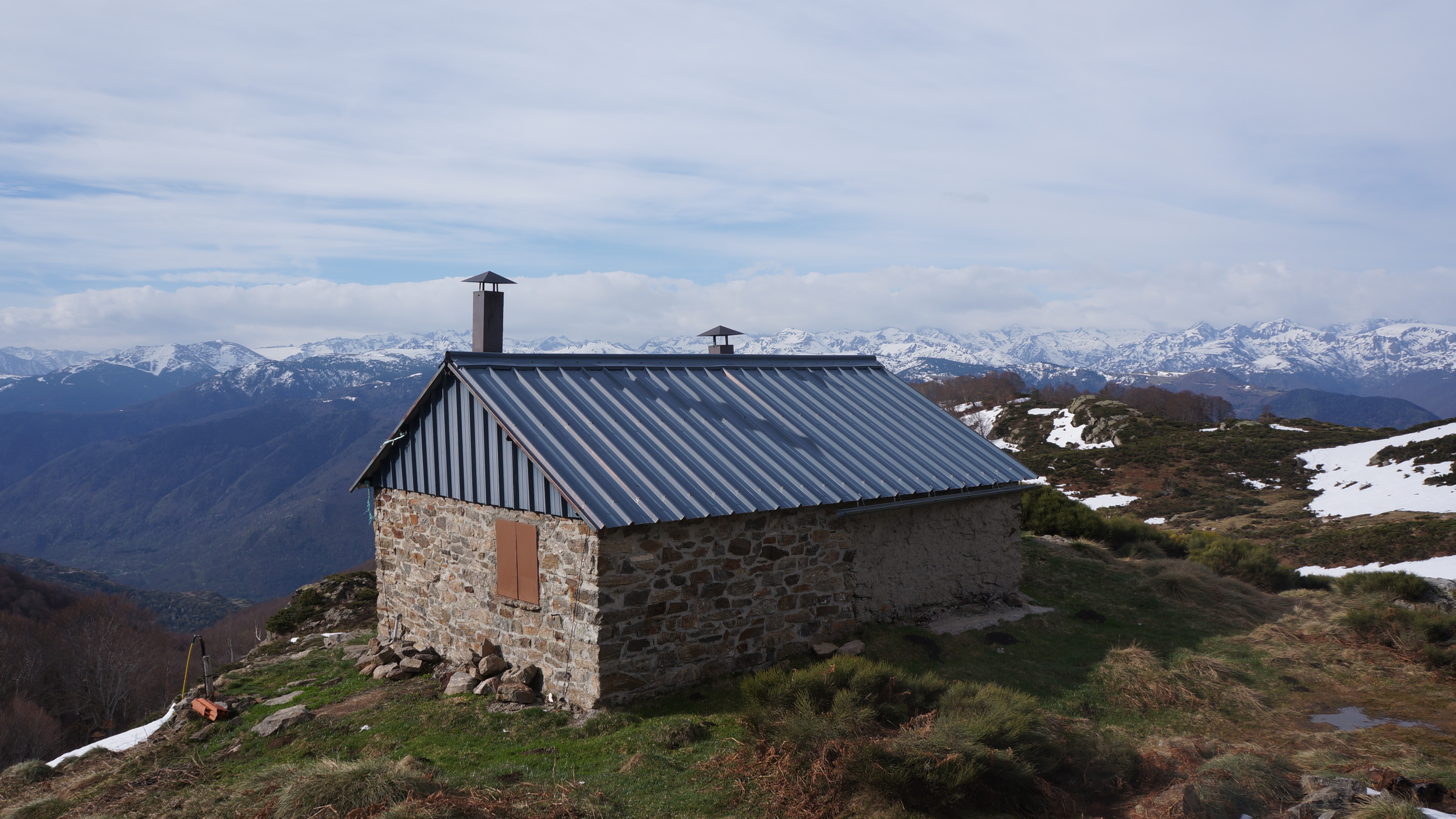 Pic de Saint-Barthélémy (2348 m) – Pic de Soularac (2368 m) depuis la route de la carrière