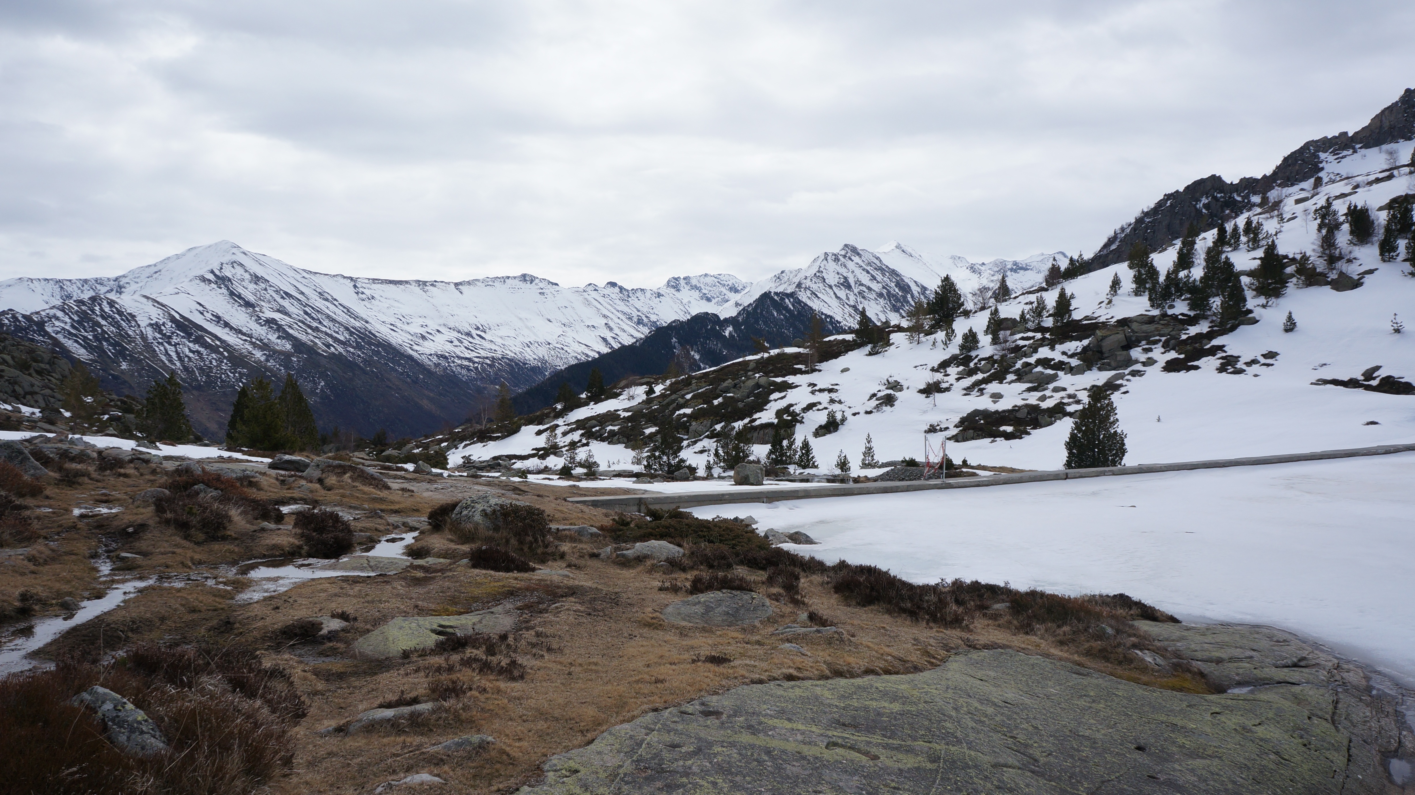 Pic du Far (1925 m) depuis le pont de Massada