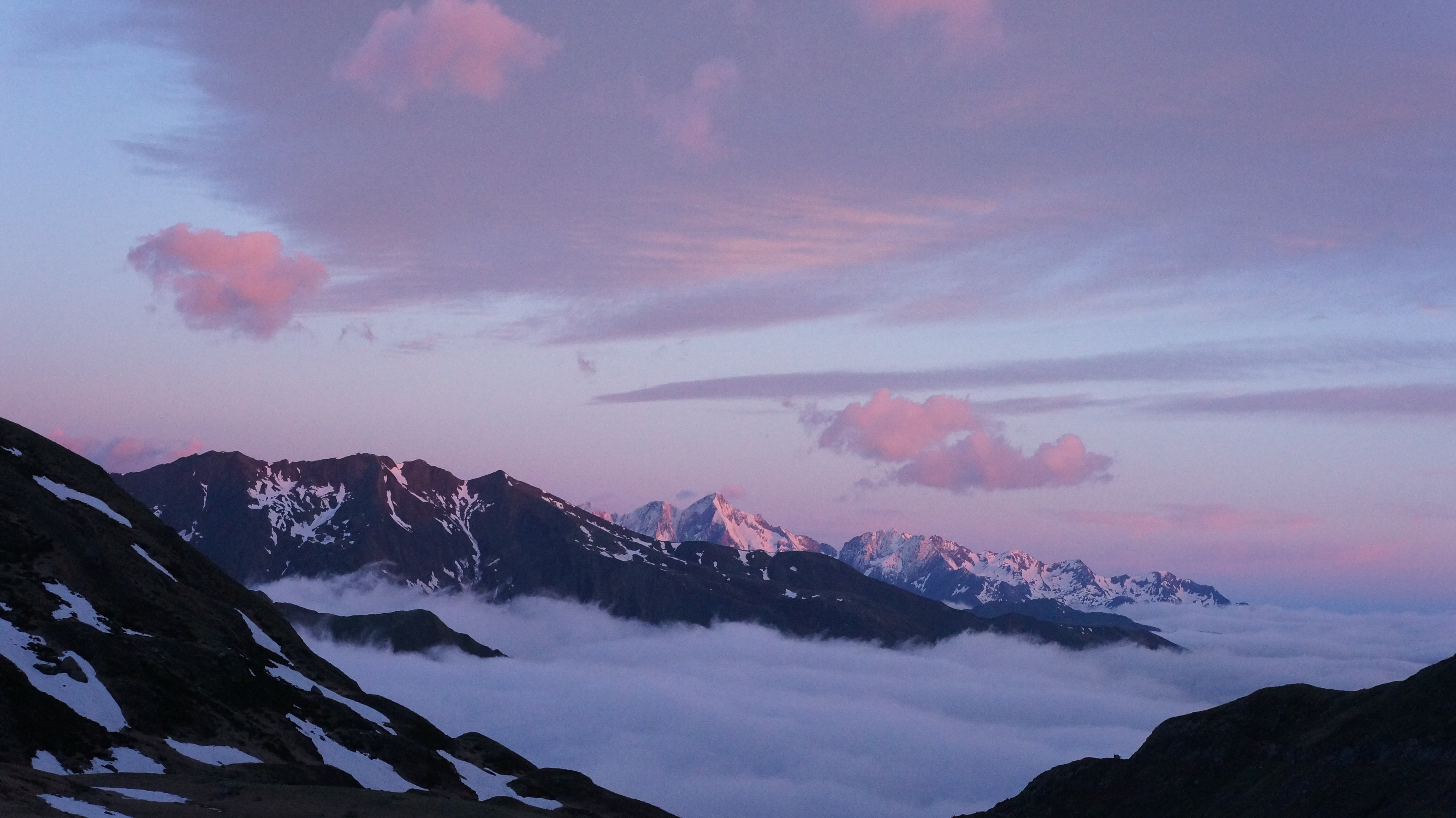 Pic de Séron (2489 m) – Pic de Gérac (2362 m) – Dent de Mède (2352 m) depuis le cirque de Gérac