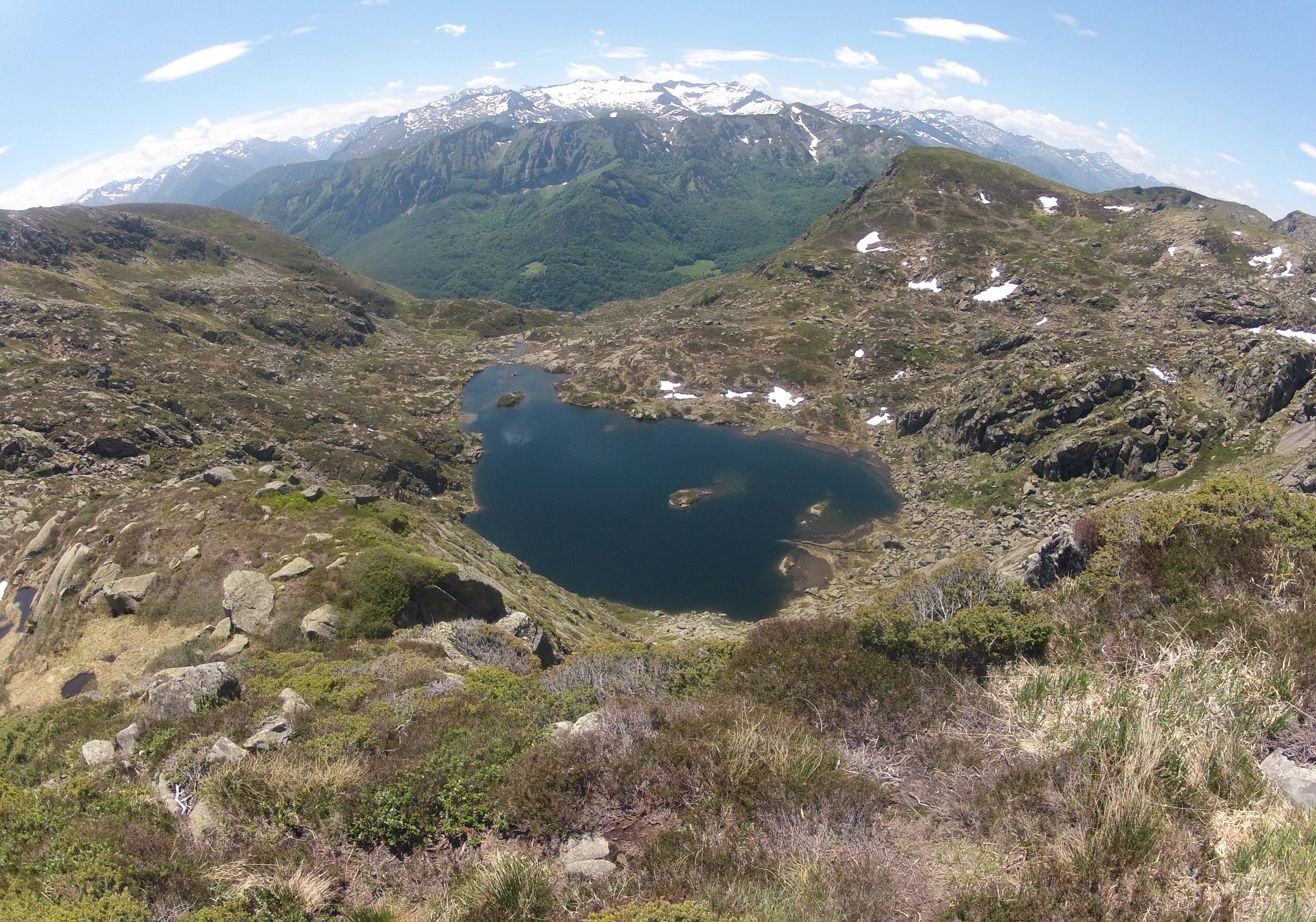 Pic des 3 Seigneurs (2199 m) depuis le port de l’Hers