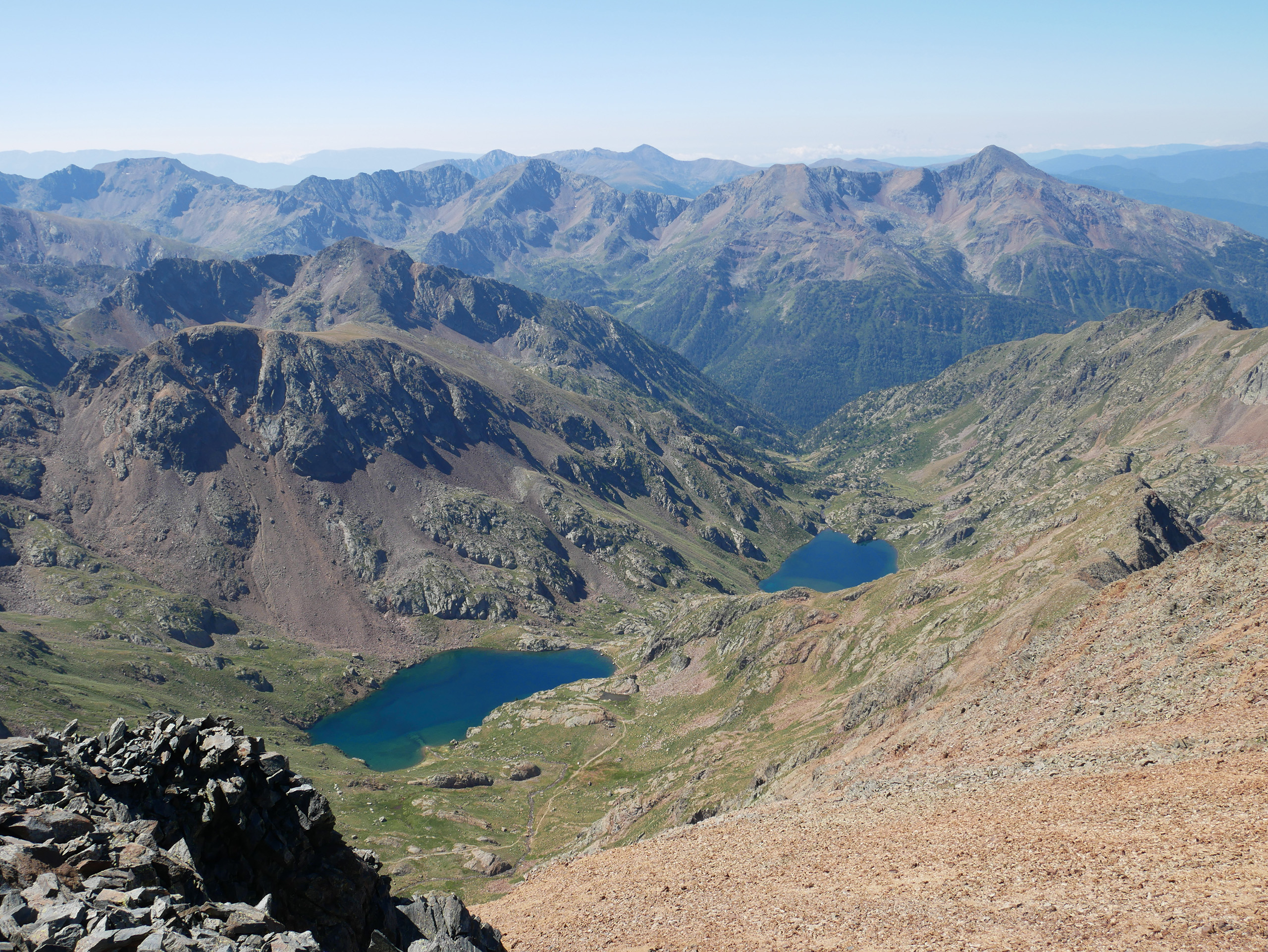 Estany d'Estats et estany de Sotllo