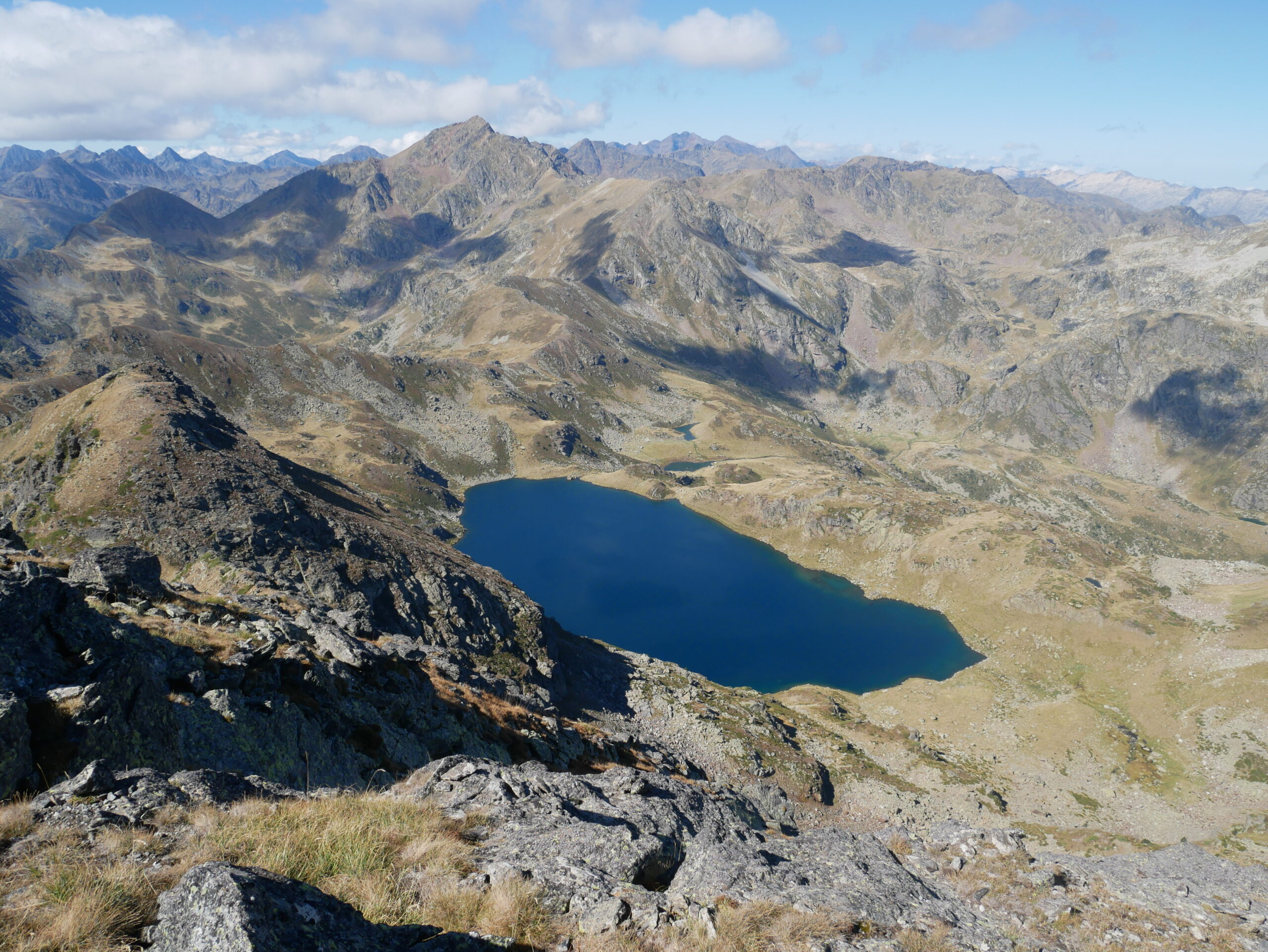 Turó del Forn (2662 m) – Pic de Soulanet (2584 m) – Pic de Bagnels (2638 m) – Pic de Thoumasset (2741 m) depuis le parking du « Chemin à Jojo »