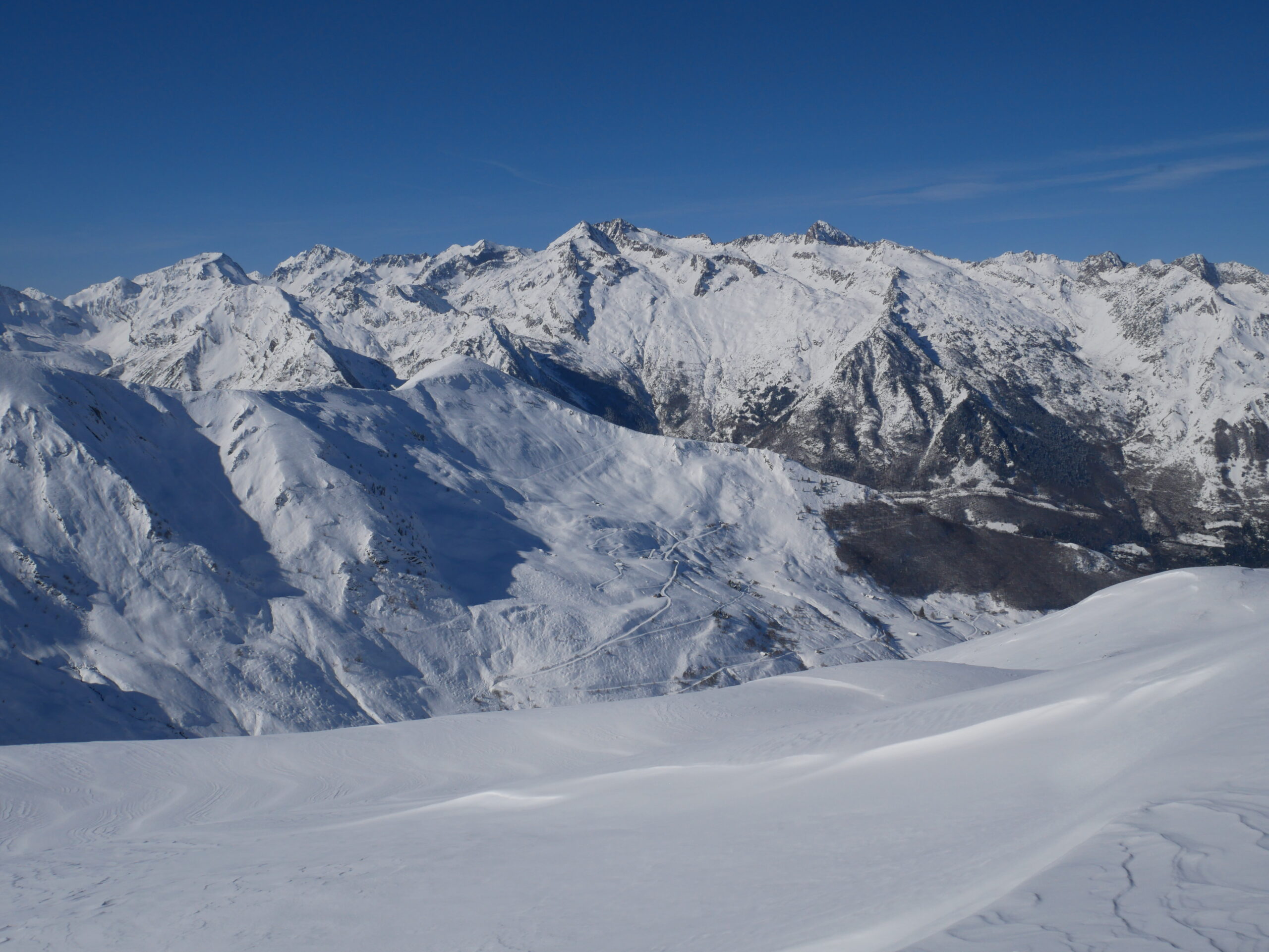 Mount Agut (2157 m) depuis la route du Tourmalet