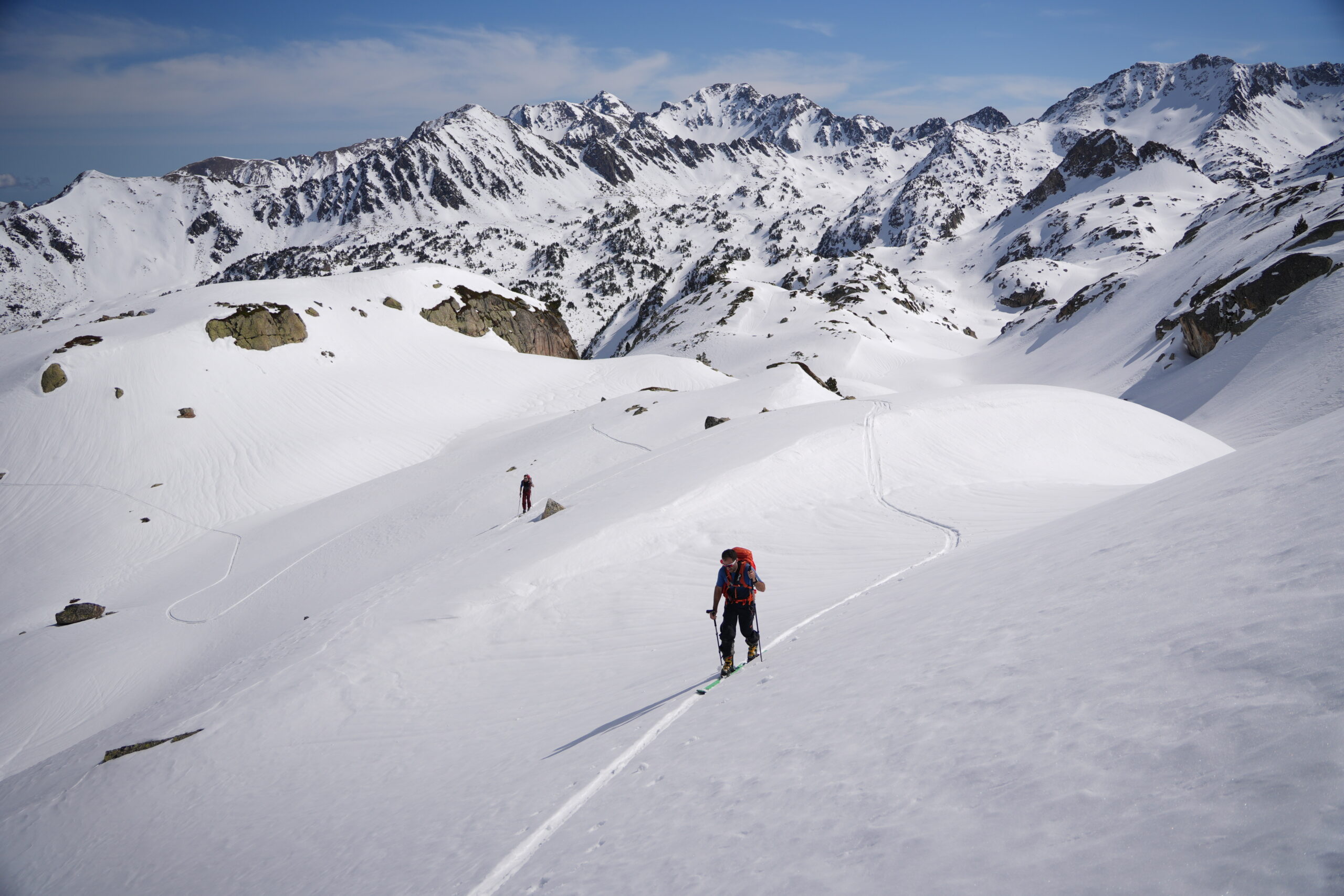 Pic des Quatre Termes (2724 m) depuis le lacet du Garet