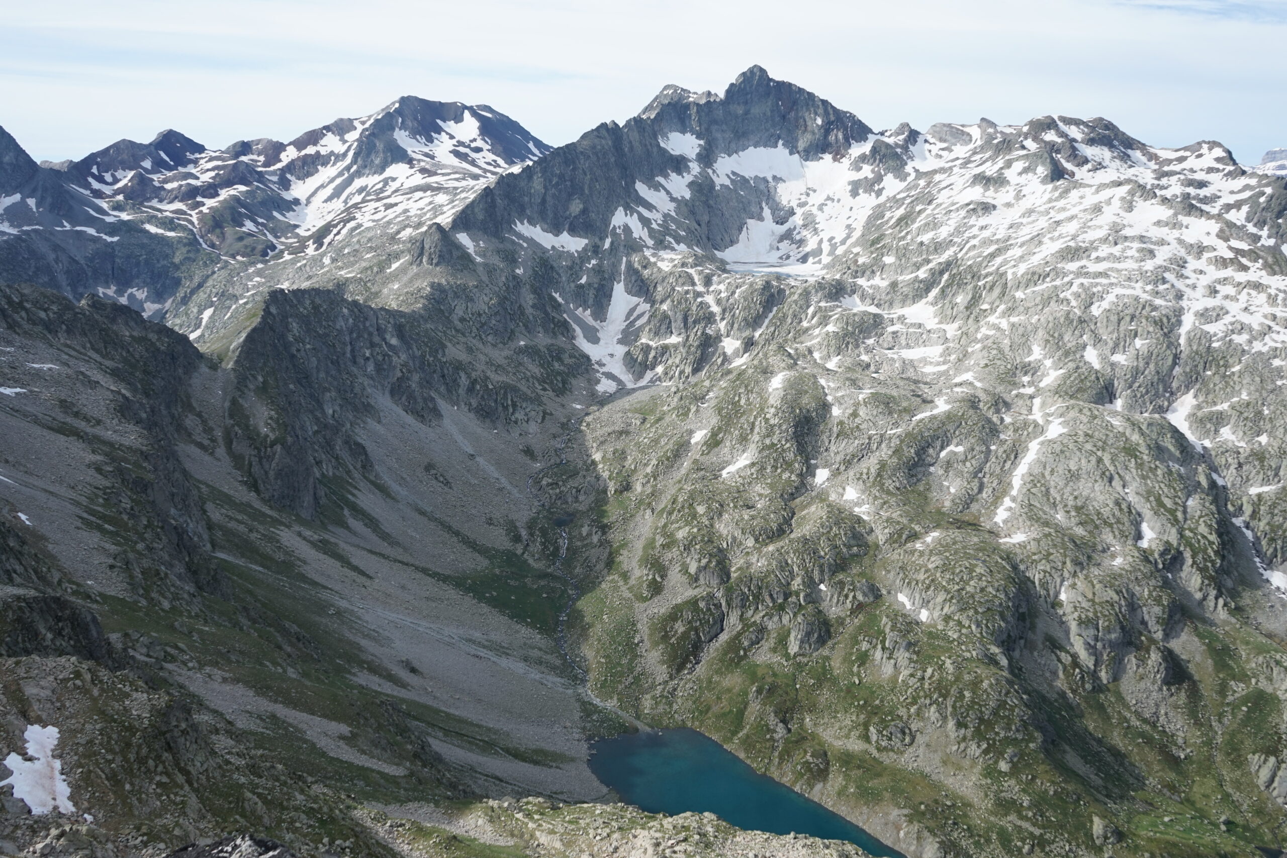 Pic Long depuis le pic de la Coume de l'Ours