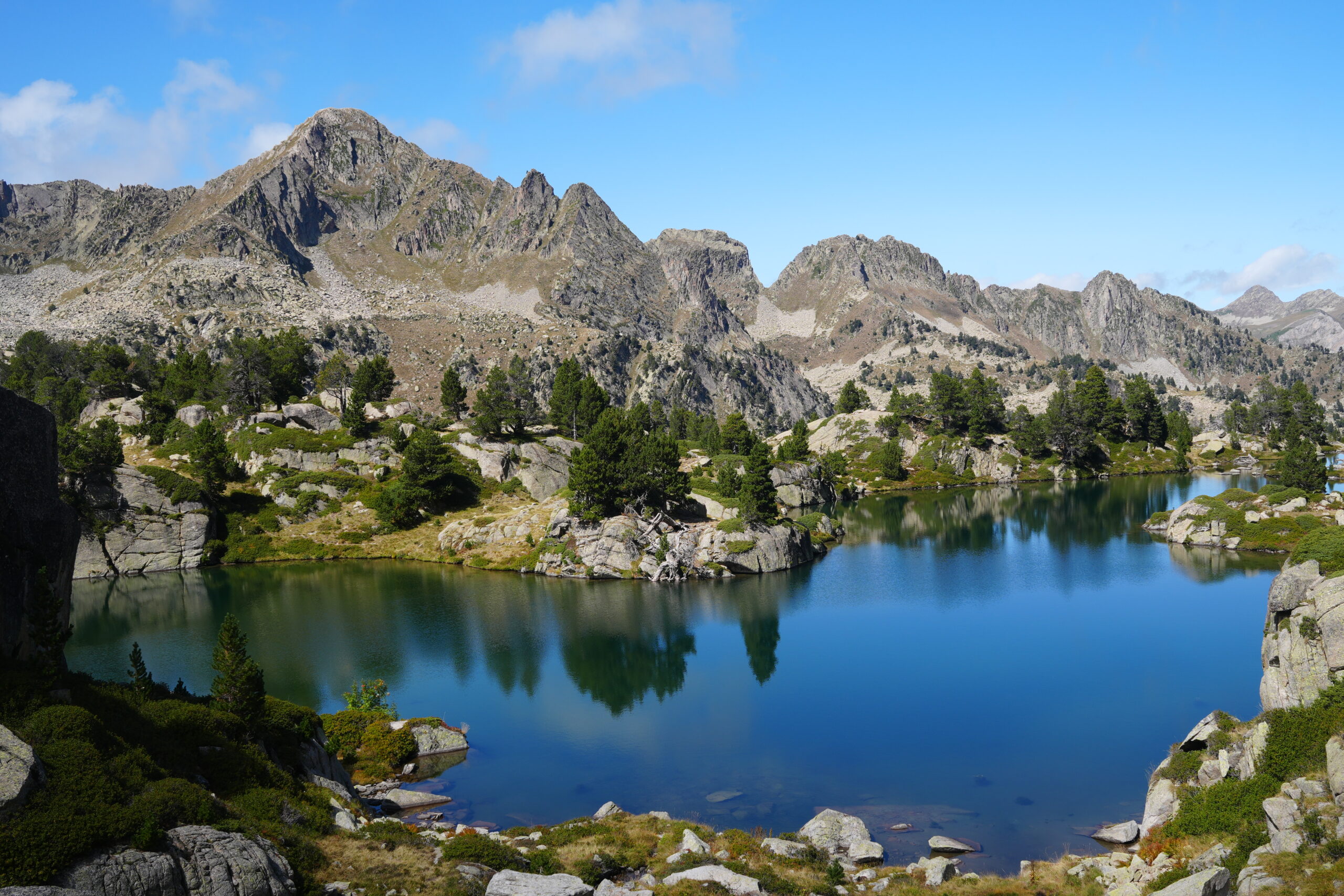 Estany Llong et sommets des Tres Pic