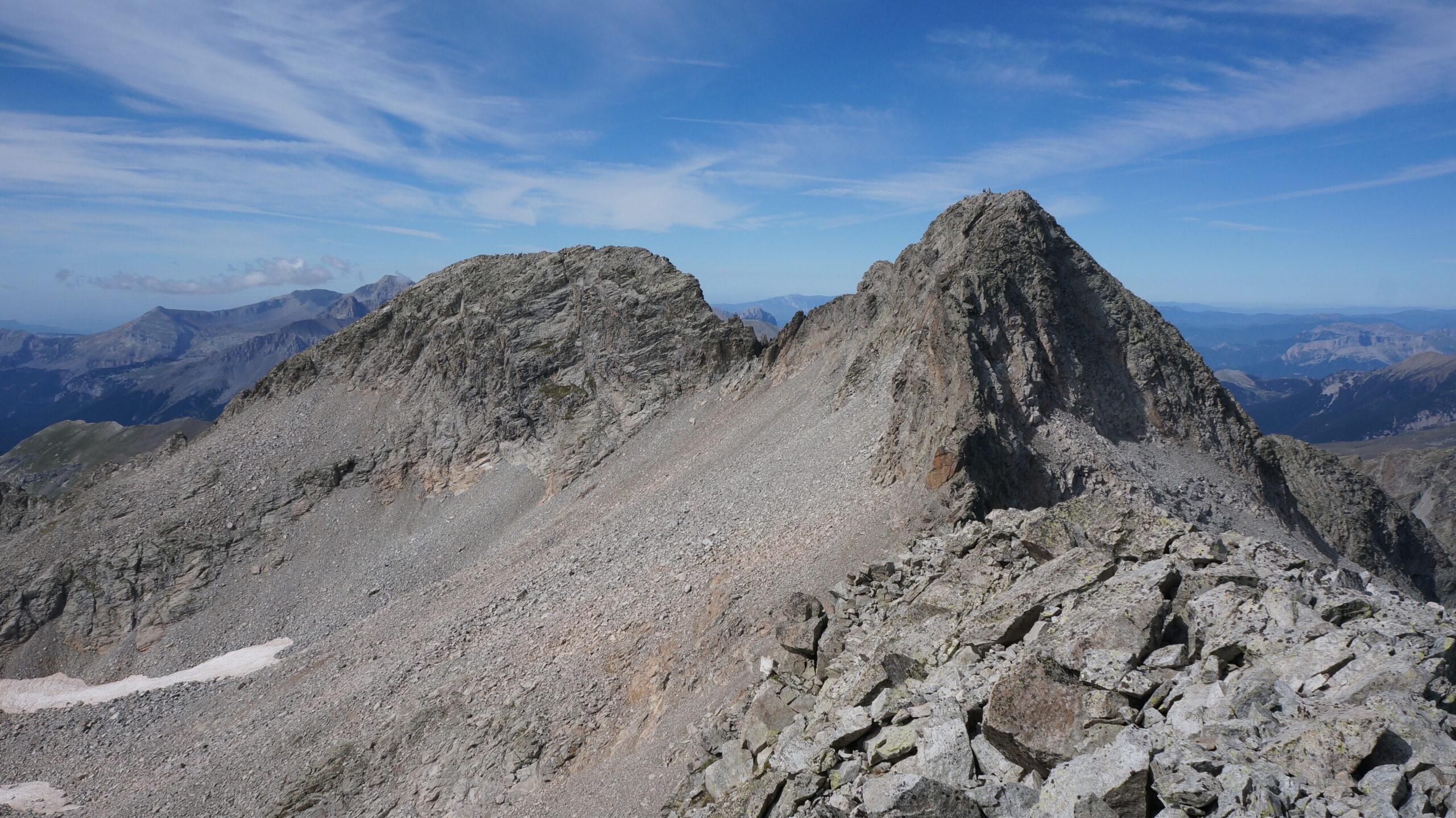 Pic d'Eriste Gran et d'Eriste Sur.