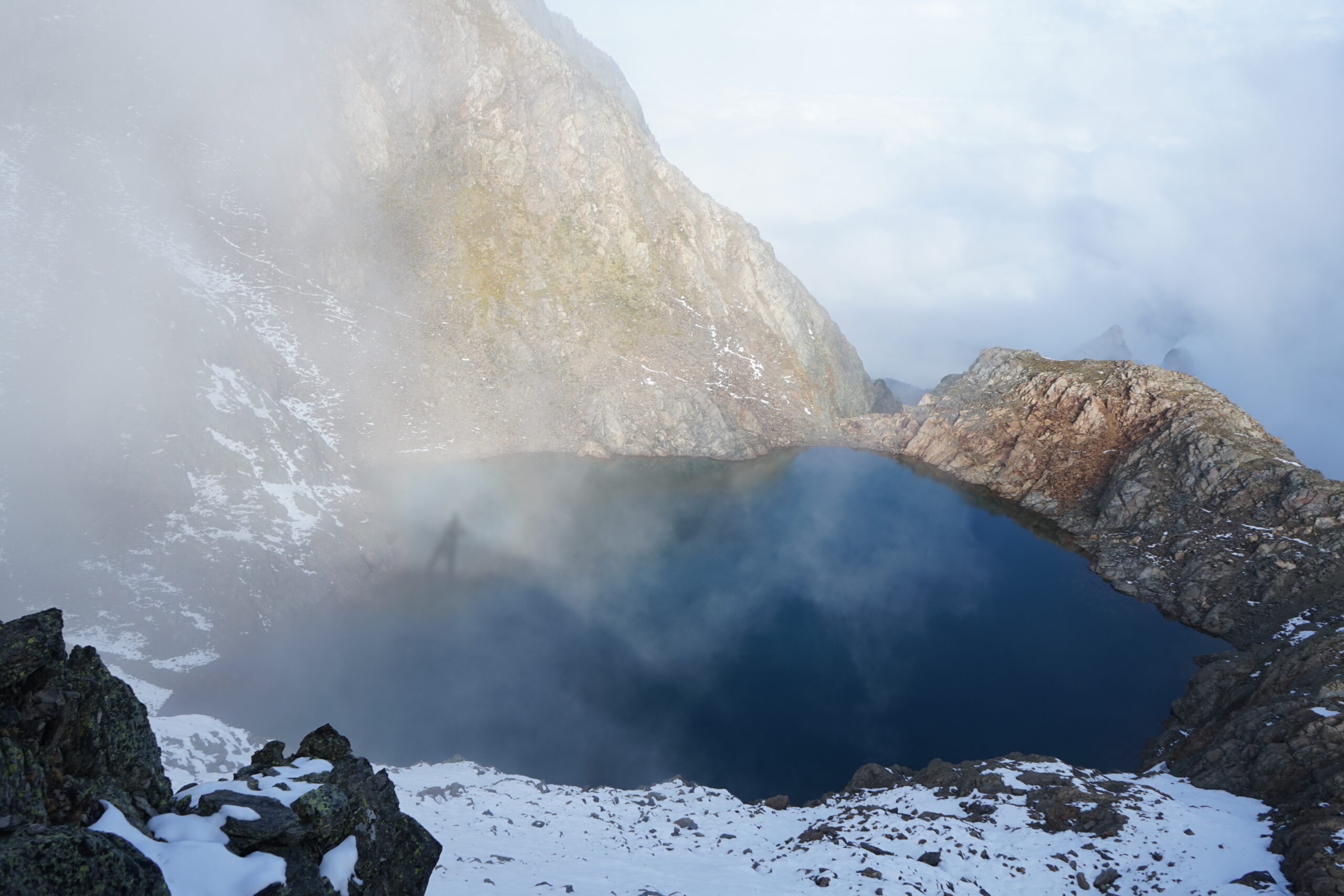 Spectre de Broken et lac des Hermitans