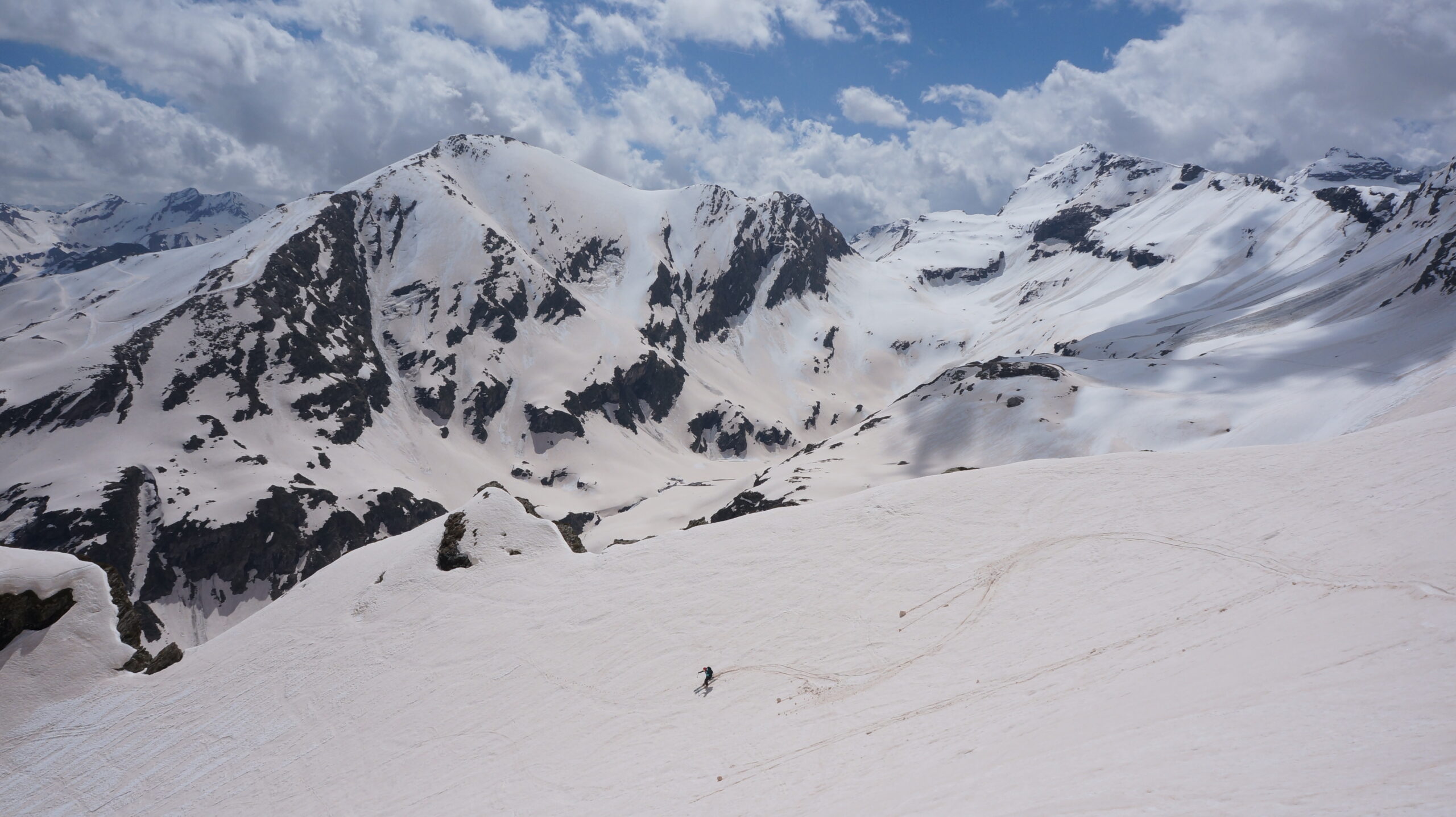 Belle descente facile