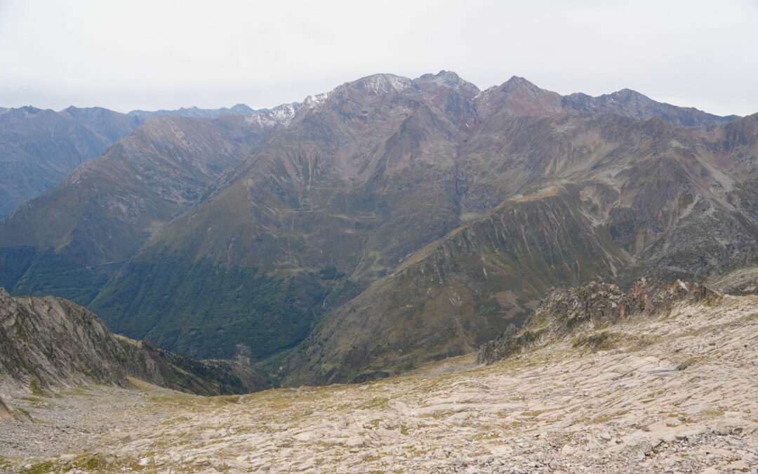 Pique Rouge de Bassiès (2676 m) par la raspe de Bassiès depuis le parking de l’Artigue