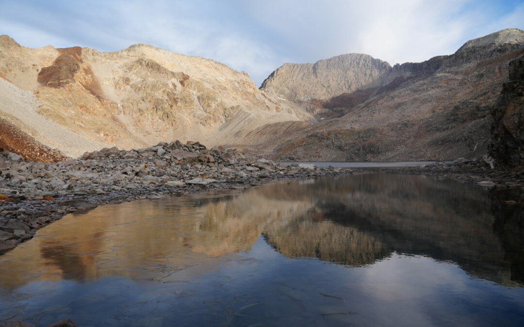 Pico Perdigueret (2808 m) – Tuca Gargallosa (2724 m) – Pic Perdiguère (3222 m) depuis le refuge du Portillon