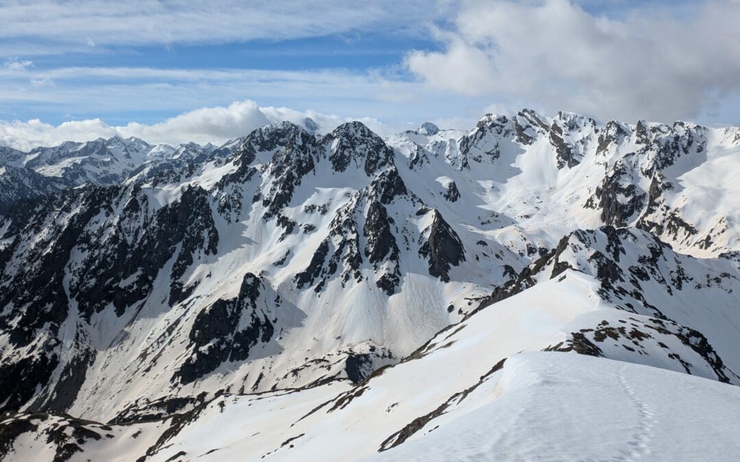 Sanctus (2482 m) depuis Gourette